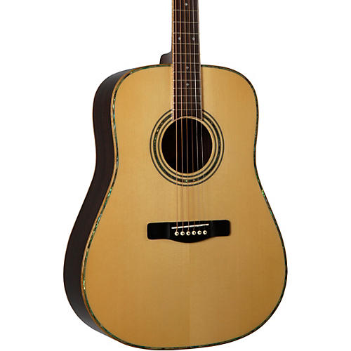 Greg Bennett Design by Samick ASDR Dreadnaught Solid Spruce Top Acoustic Guitar Condition 1 - Mint Gloss Natural