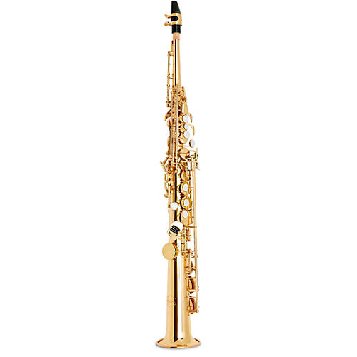 Allora ASPS-250 Student Series Soprano Sax Condition 2 - Blemished Lacquer, Lacquer Keys 197881054991