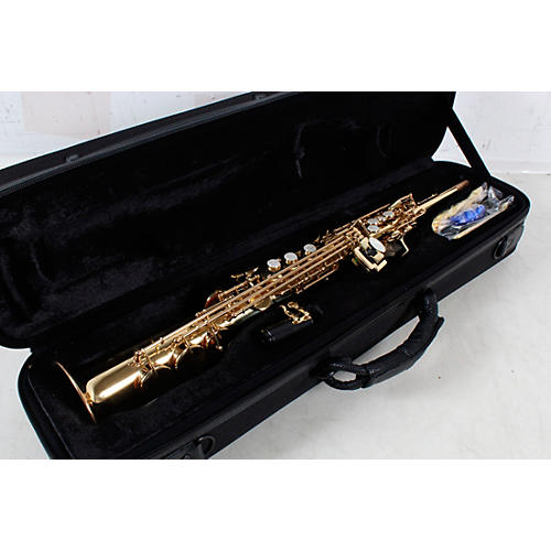 Allora ASPS-250 Student Series Soprano Sax Condition 3 - Scratch and Dent Lacquer 190839932891
