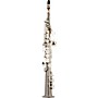 Allora ASPS-450 Vienna Series Straight Soprano Sax Black Nickel Body Silver Keys