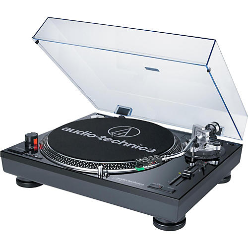 AT-LP120BK-USB Direct-Drive Professional Record Player (USB & Analog) - Black