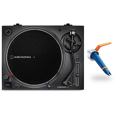 Audio-Technica AT-LP120XUSB Direct-Drive Stereo Turntable with Ortofon Concorde DJ Cartridge