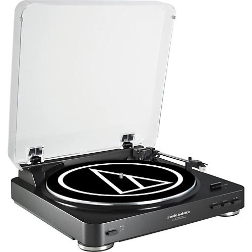 AT-LP60BK-USB Fully Automatic Belt-Drive Stereo Record Player (USB & Analog)