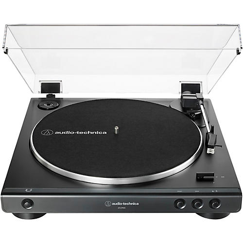 Audio-Technica AT-LP60X Fully Automatic Belt-Drive Stereo Record Player Condition 1 - Mint Black