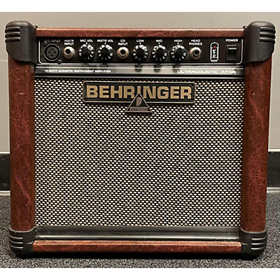 Behringer AT108 1X8 15W Ultracoustic Acoustic Guitar Combo Amp