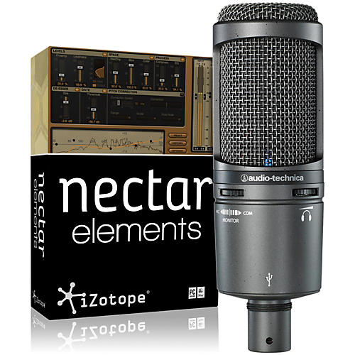 AT2020USB Mic with Nectar Elements Bundle