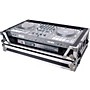 ProX Truss ATA Flight Style Road Case For RANE Four DJ Controller with 1U Rack Space & Wheels Black