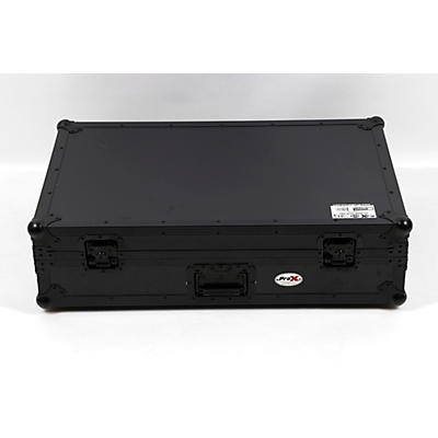 ProX ATA Flight Style Wheel Road Case For RANE Four DJ Controller with 1U Rack Space - All Black