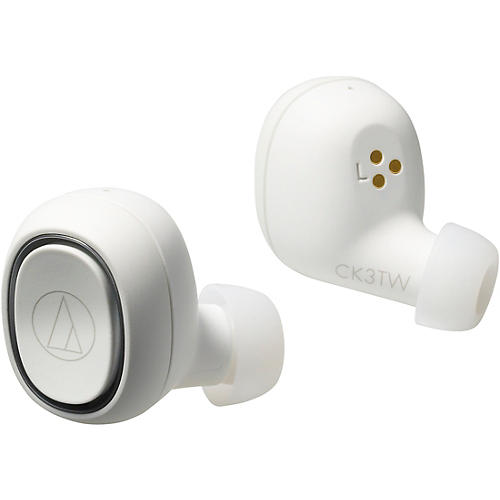 Audio-Technica ATH-CK3TW Wireless In-Ear Headphones White