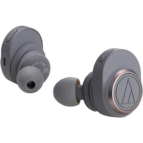 Audio-Technica ATH-CKR7TW True Wireless In-Ear Earphones Gray