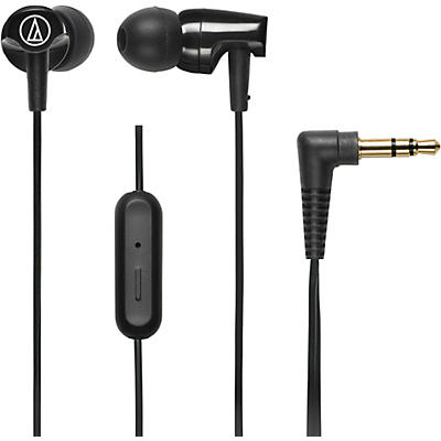 Audio-Technica ATH-CLR100IS SonicFuel In-ear Headphones with In-line Mic & Control