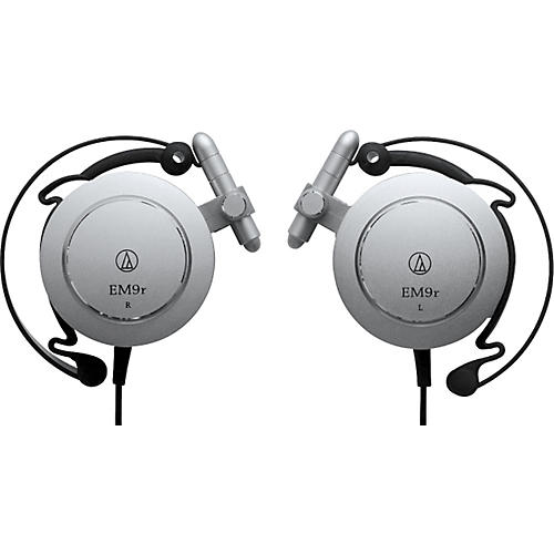 ATH-EM9r Import Series Adjustable Aluminum Clip-on Headphones