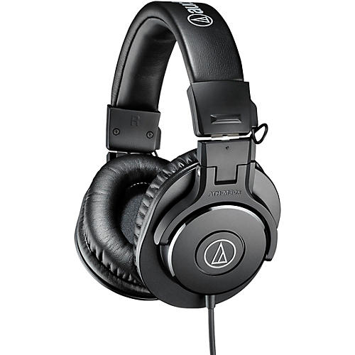 Audio-Technica ATH-M30x Closed-Back Professional Studio Monitor Headphones Black