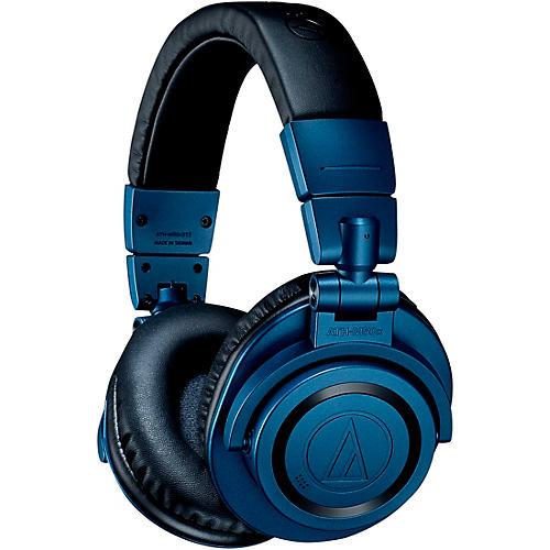 Audio-Technica ATH-M50XBT2DS Closed-Back Bluetooth Studio Monitoring Headphones Limited Edition Deep Sea