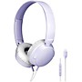 Audio-Technica ATH-S120C USB-C On-Ear Headphones Violet