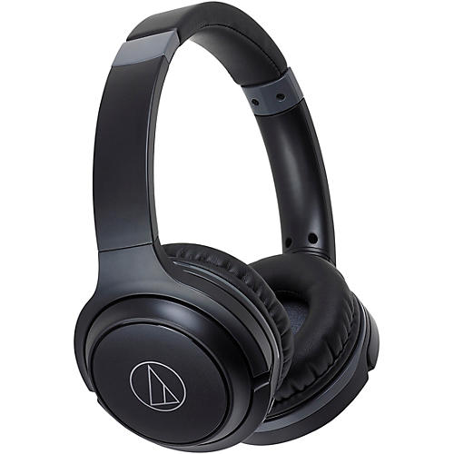 ATH-S200BTBK On-Ear Bluetooth Headphones in Black