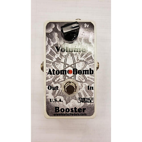 Metal Pedals ATOM BOMB BOOSTER Effect Pedal