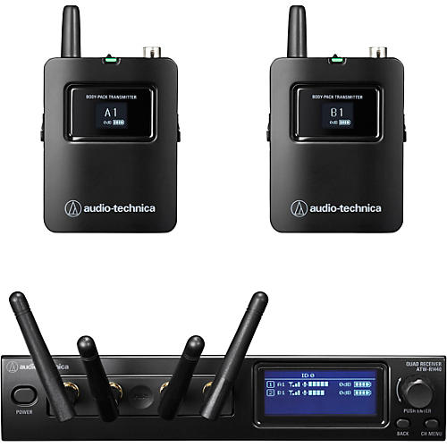 Audio-Technica ATW-1421 System 20 PRO 2Ch BP 2.4 GHZ Wireless Black