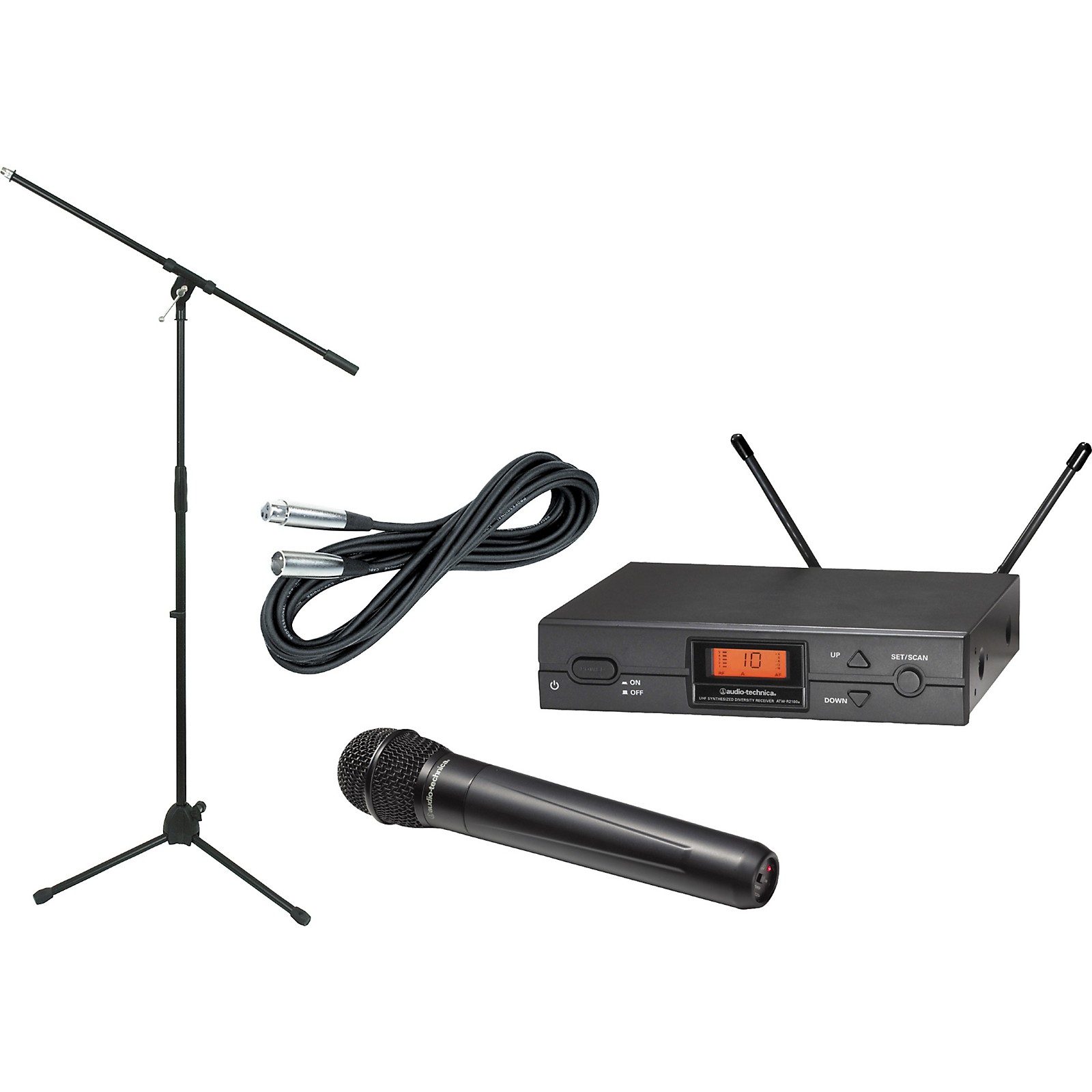 AudioTechnica ATW2120a Handheld Wireless Package Ch D Musician's Friend