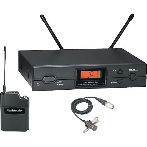 ATW-2129 Bodypack Wireless System with AT829cW Lavalier Microphone