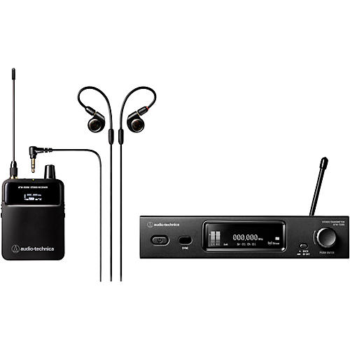 Audio-Technica ATW-3255 3000 Series Wireless In-Ear Monitor System Black