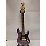 Used Austin AU733 Solid Body Electric Guitar Trans Purple