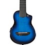 Ibanez AUP10NFMNE Nylon-String Piccolo Acoustic-Electric Guitar Transparent Blue Burst