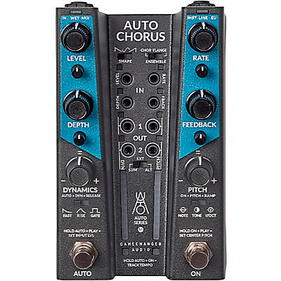 Gamechanger Audio AUTO CHORUS Pitch and Dynamics Responsive Chorus Effects Pedal