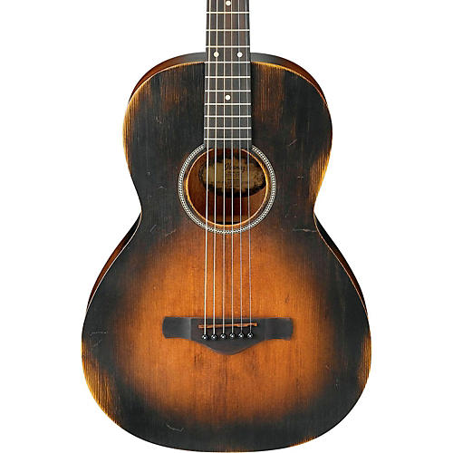 AVN6 Artwood Vintage Distressed Parlor Acoustic Guitar