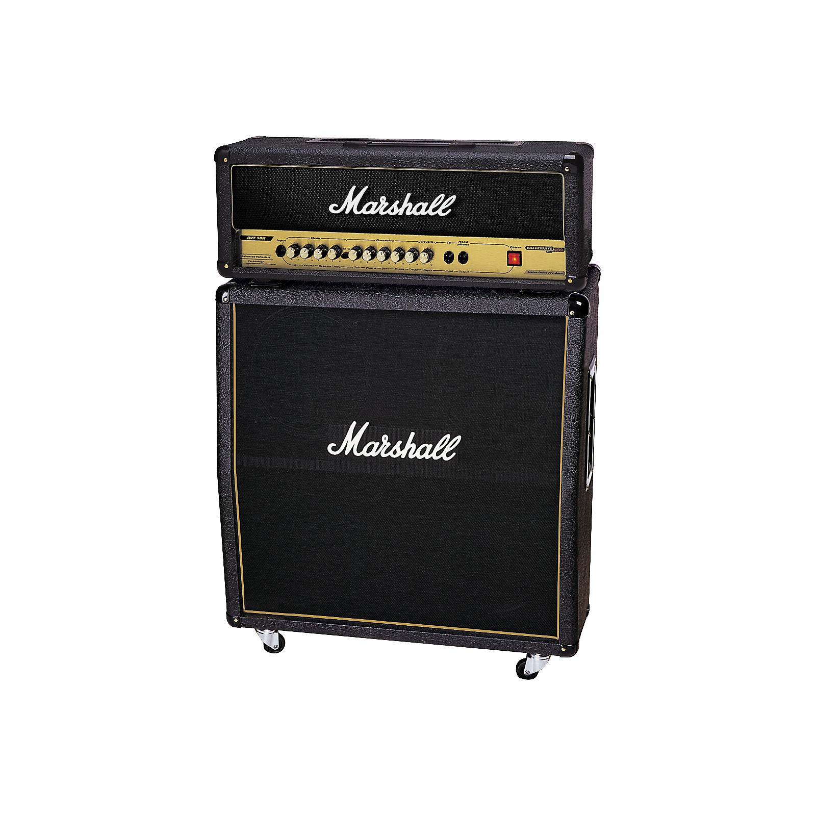 Marshall AVT50H Half Stack Package with Covers | Musician's Friend