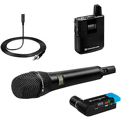 Sennheiser AVX ME2/835 Wireless Digital System With ME 2 Omnidirectional Lavalier and 835 Microphone