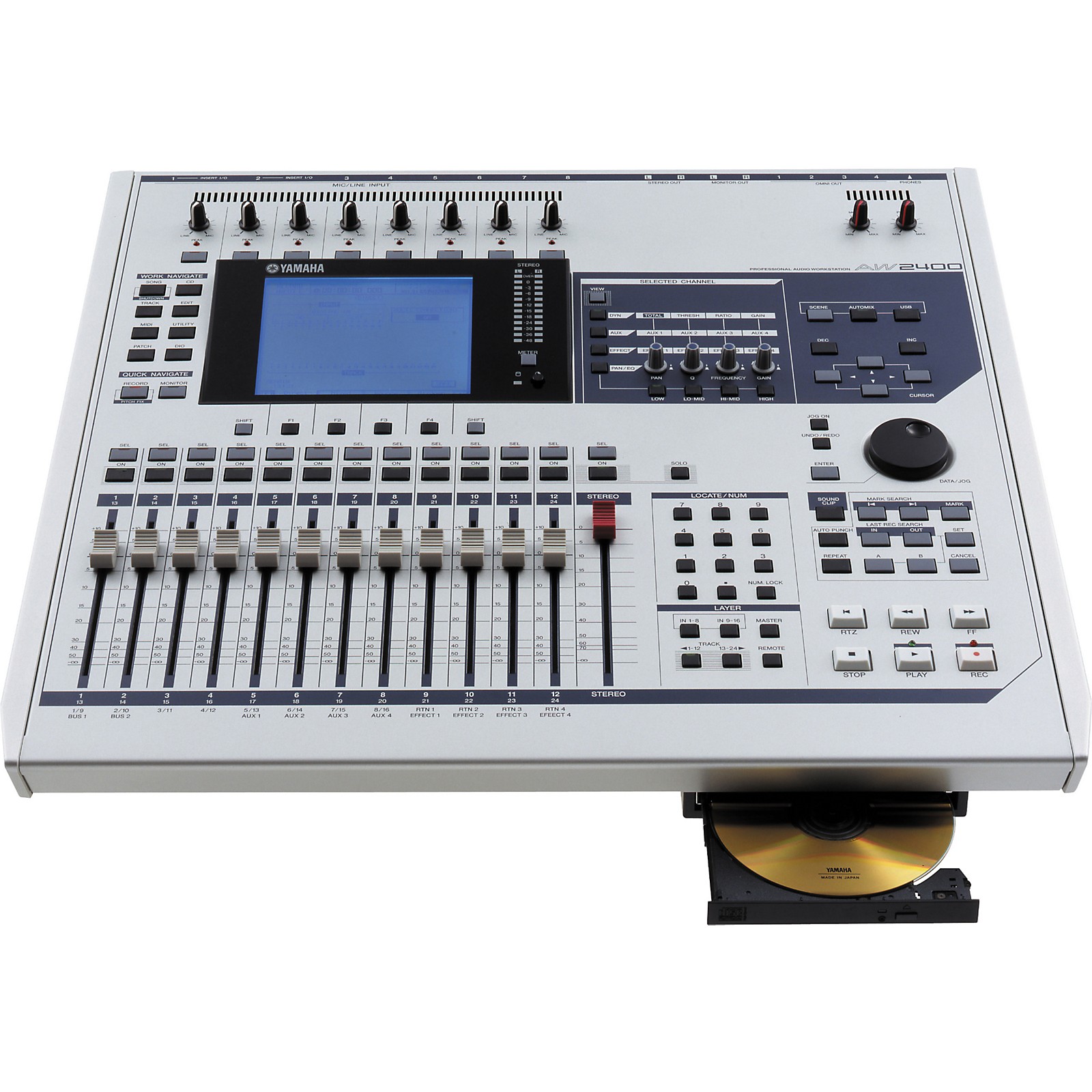 Yamaha AW2400 24Track Audio Workstation Musician's Friend