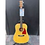 Used Ibanez AW100 Acoustic Guitar Natural