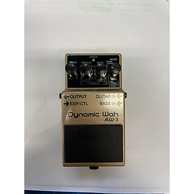 BOSS AW3 Dynamic Wah Effect Pedal
