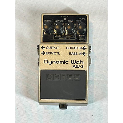 BOSS AW3 Dynamic Wah Effect Pedal