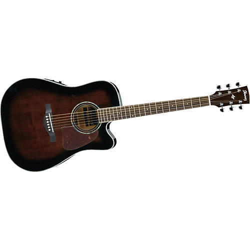 Ibanez AW300ECE Artwood Solid Top Dreadnought Cutaway Acoustic