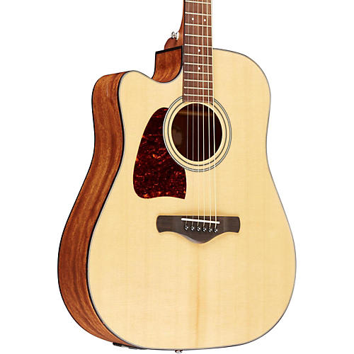 AW400CENT Artwood Solid Top Dreadnought Left-Handed Acoustic-Electric Guitar