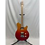 Used Sterling by Music Man AX3QM Solid Body Electric Guitar SPECTREM RED