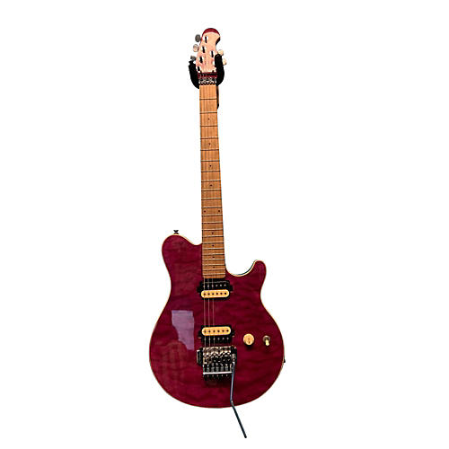 Sterling by Music Man AX40 Solid Body Electric Guitar Pink