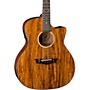 Dean AXS Exotic Koa Cutaway Acoustic-Electric Guitar Natural