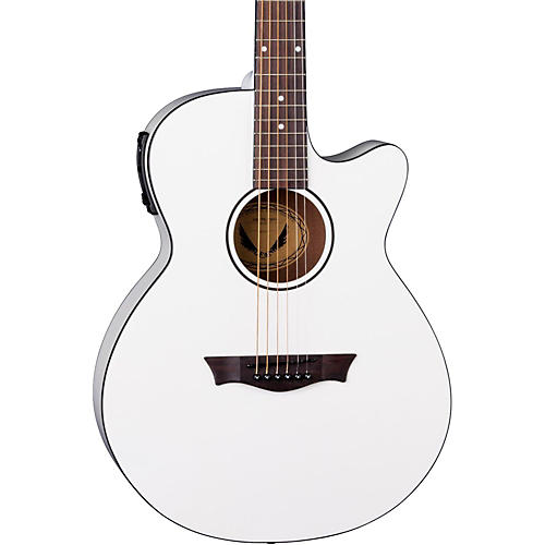 Dean AXS Performer Acoustic-Electric Guitar Classic White