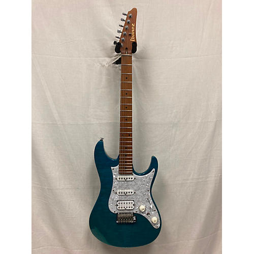 Ibanez AZ2204FTAB Solid Body Electric Guitar TRANS AQUA BLUE