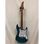 Used Ibanez AZ2204FTAB Solid Body Electric Guitar TRANS AQUA BLUE