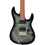 Ibanez AZ24S1F Standard Electric Guitar Transparent Black Sunburst