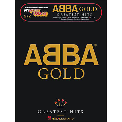 Hal Leonard Abba Gold Greatest Hits E-Z Play 272