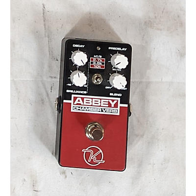 Keeley Abbey Chamber Verb Effect Pedal