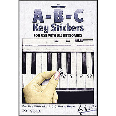 Hal Leonard Abc Keyboard Stickers