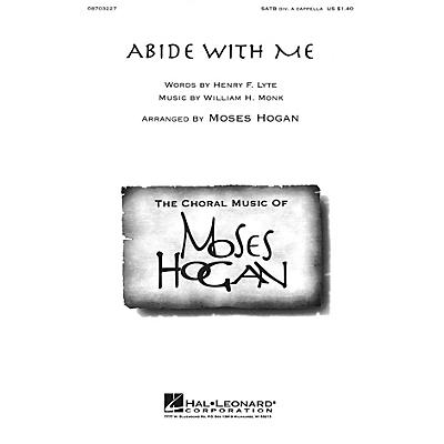 Hal Leonard Abide with Me SATB DV A Cappella arranged by Moses Hogan