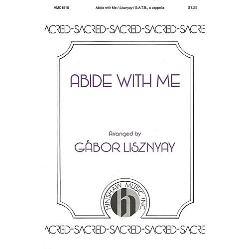 Hinshaw Music Abide with Me SATB composed by William H. Monk