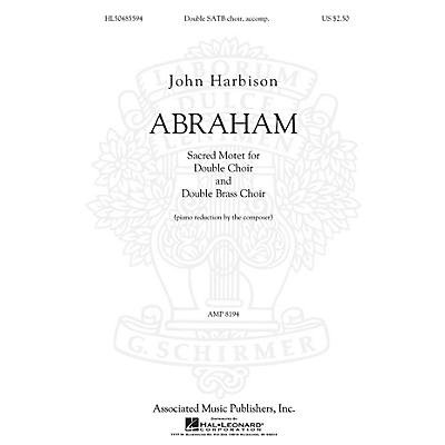 G. Schirmer Abraham SATB composed by John Harbison